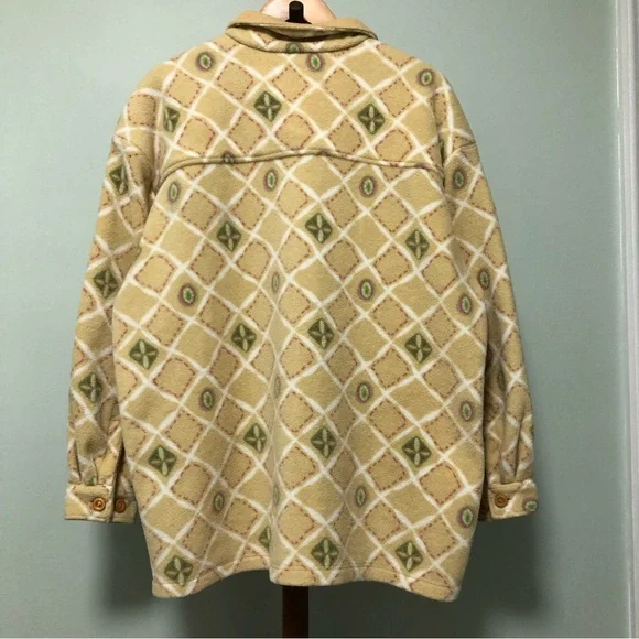 Paco Floral Fleece Zip-Up Sweater Jacket - Picture 2 of 7